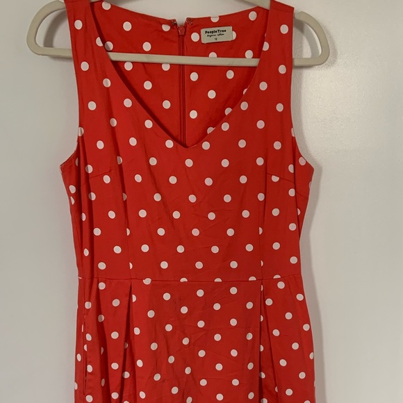 Host Pick ✨ People Tree Lora Coral Dress - Picture 2 of 5